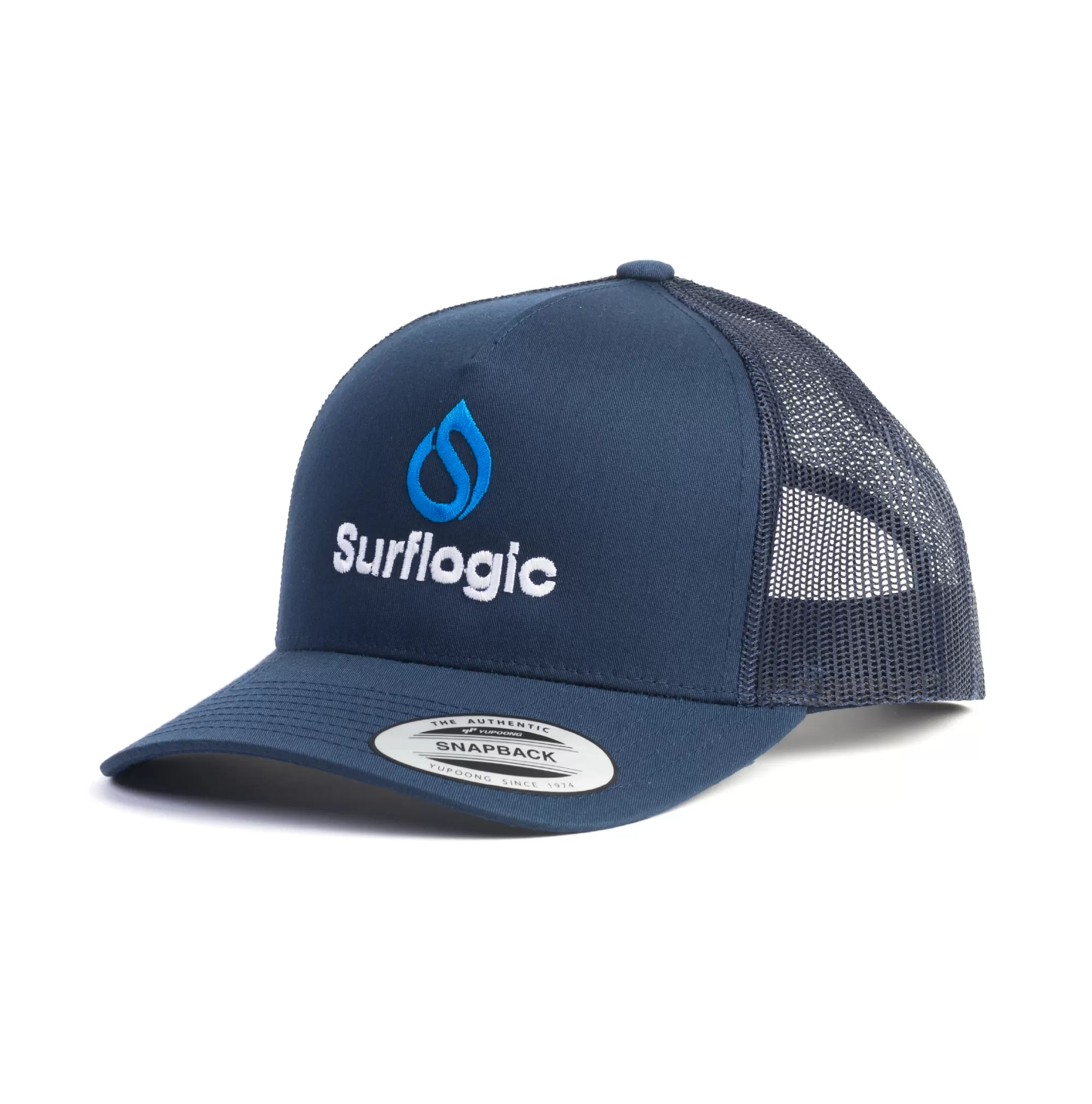 Surflogic Casquettes>Casquette Sfl Curve Trucker Marine