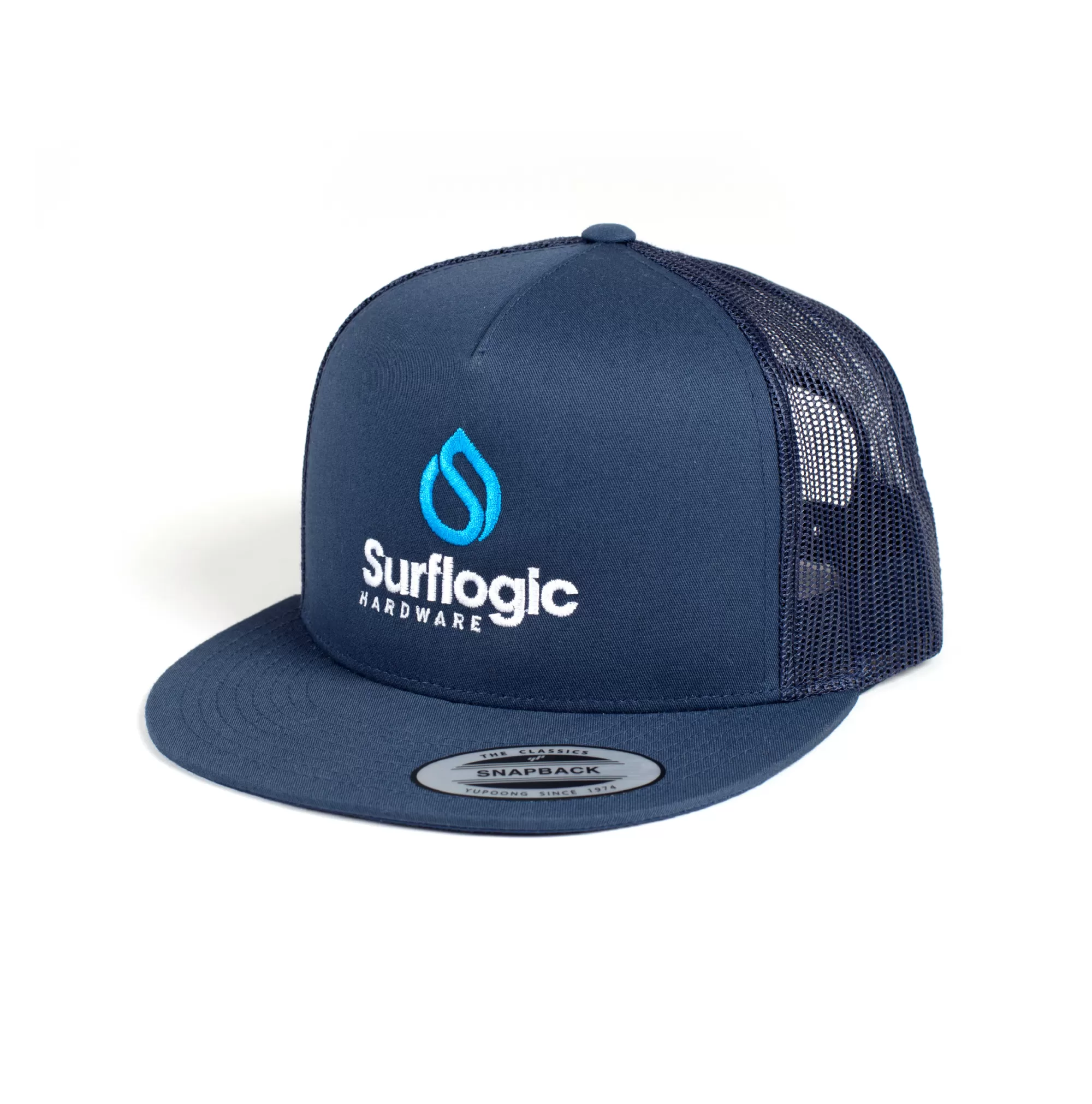 Surflogic Casquettes>Casquette Sfl Flat Trucker Marine