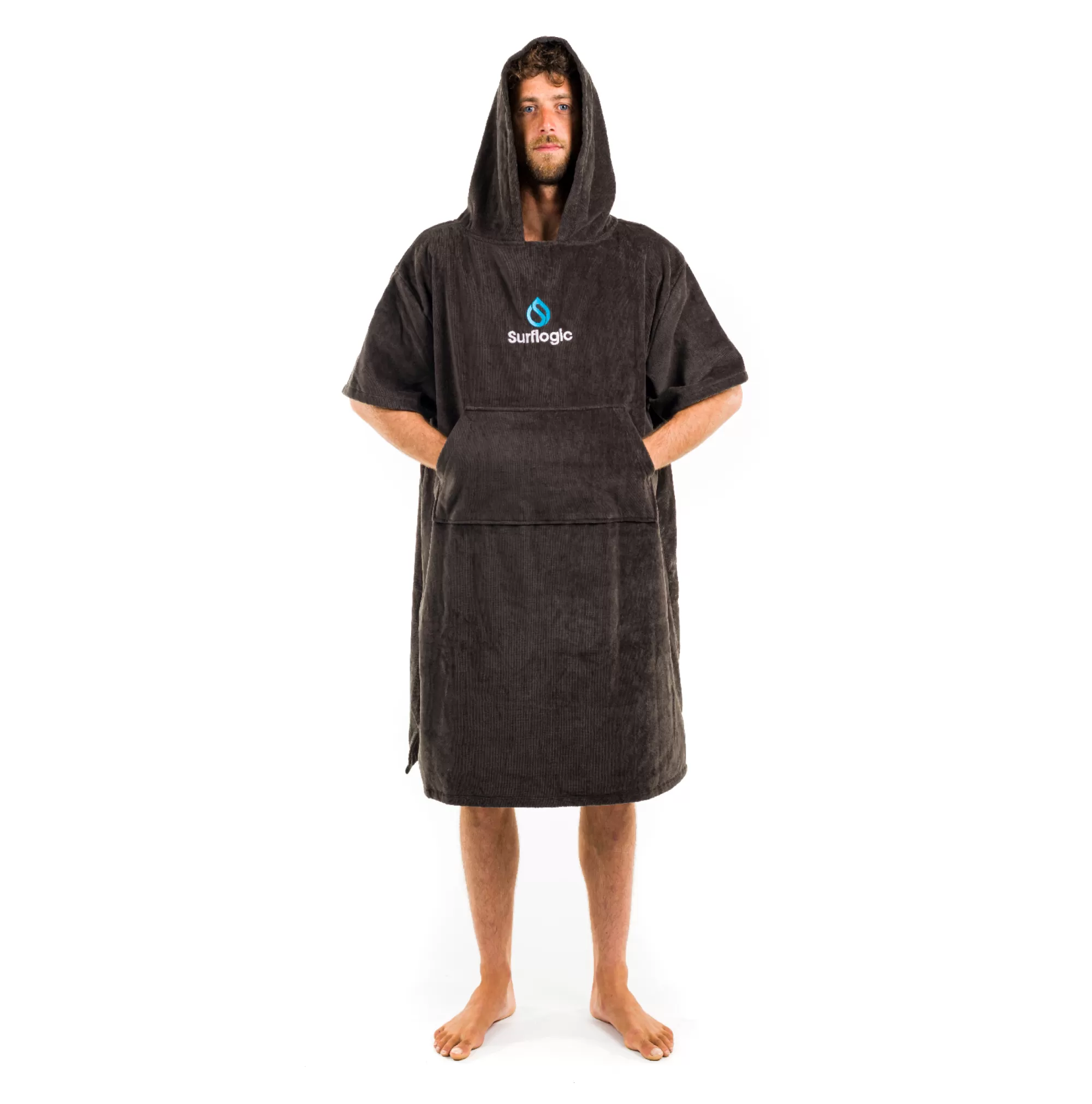 Surflogic Ponchos>Poncho Noir